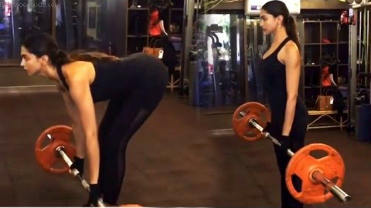 Deepika Padukon Workout Photo