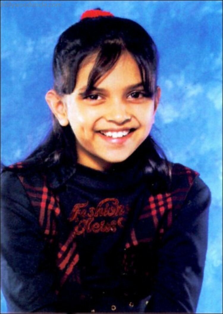 deepika padukone childhood photos