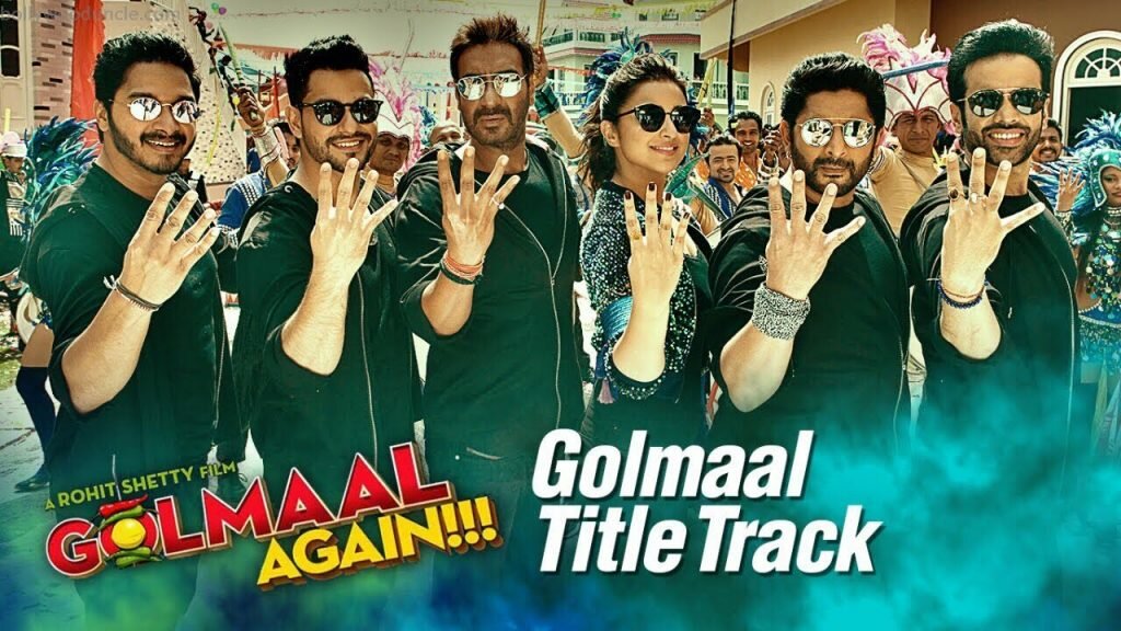 Golmaal 4 Title Song Lyrics and HD Video- Golmaal Again | Brijesh Shandilya